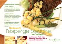 Fiche-recette - L'asperge blanche