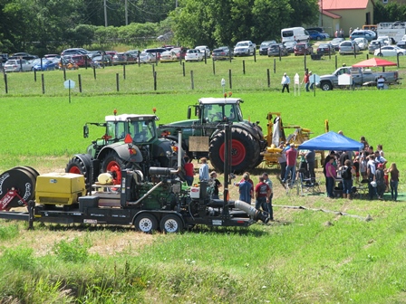 Ferme Rhétaise (démonstration au champ) - 24 juillet 2015