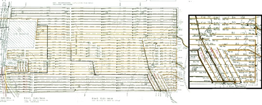 Plan de drainage souterrain