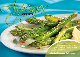 Fiche-recette - Asperges vertes