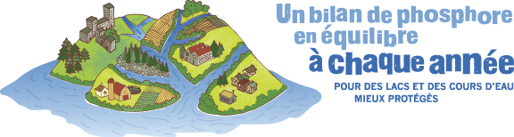 Un bilan de phosphore en équilibre à chaque année - Pour des lacs et des cours d'eau mieux protégés