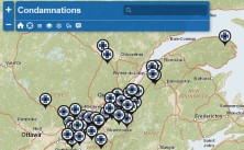 Carte des condamnations